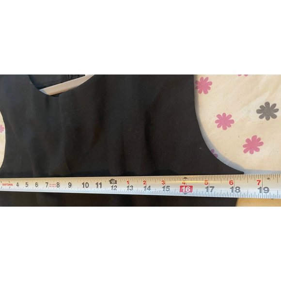 Jeffrey and Dara dress size 9 pleated bottom fit and flare black - Picture 8 of 8